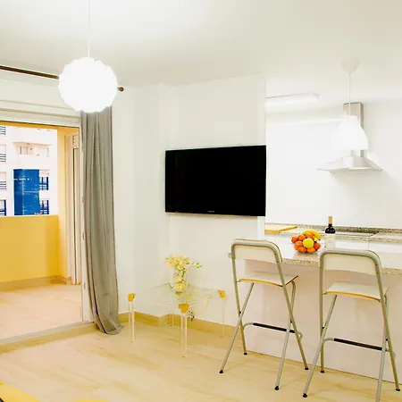 公寓 1ª Linea De Playa Marbell Center *